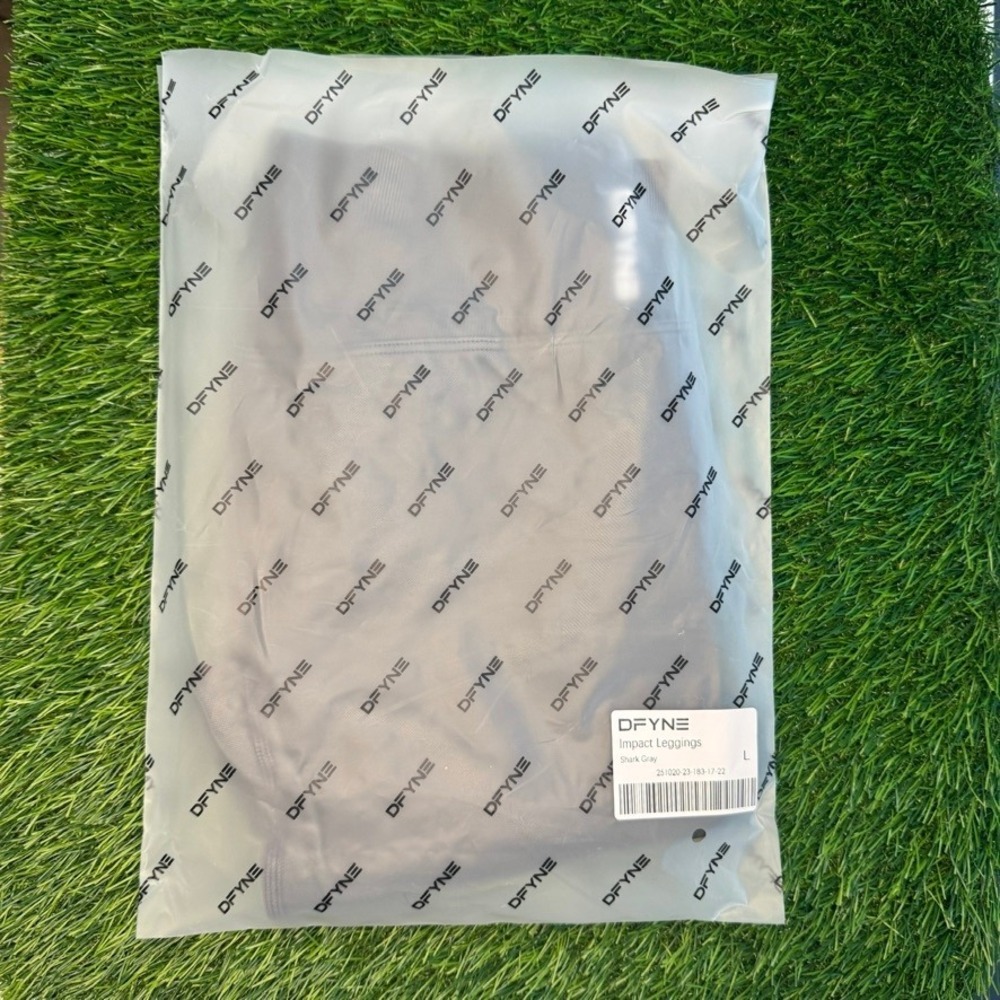 Dfyne impact leggings shark gray large - Picture 4 of 5